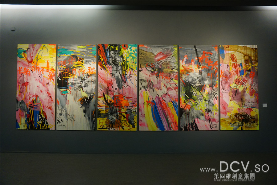 OCAT当代艺术中心“与绘画的动作有关”展览半日赏—记DCV第四维品牌部的观展日常~