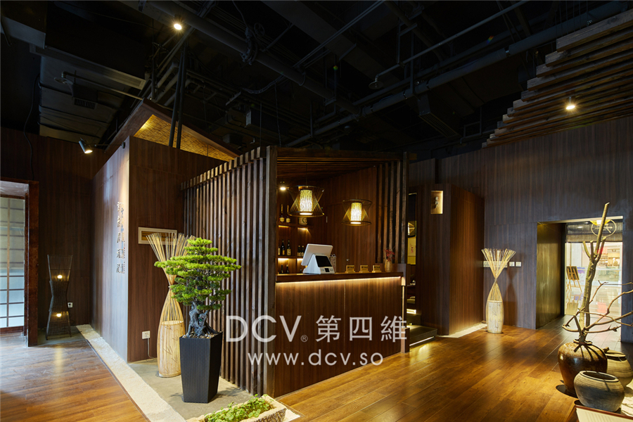 西安-方舟•居酒屋日式料理（大唐西市）庭院主题餐厅室内装修设计