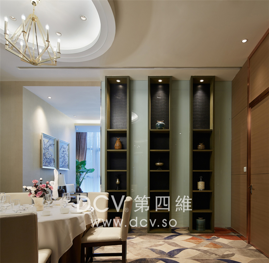 西安-粤珍轩粤菜中餐厅（阳阳国际）室内装修设计