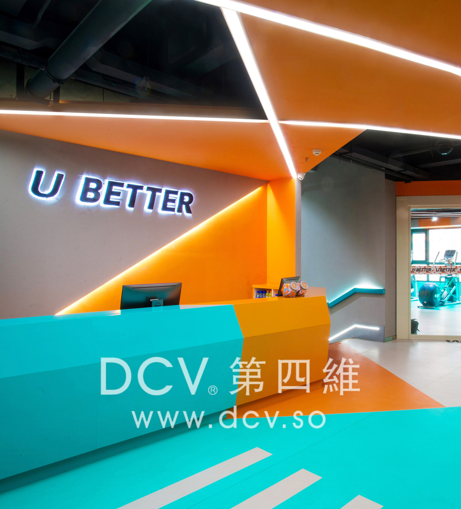 西安-U BETTER健身房（北航科技园）后工业俱乐部室内外装修设计