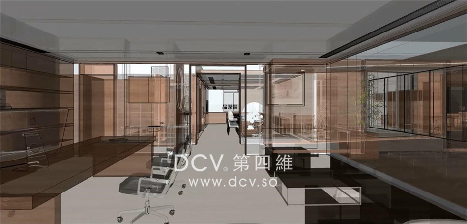榆林-艾美酒店现代创意办公空间室内装修设计