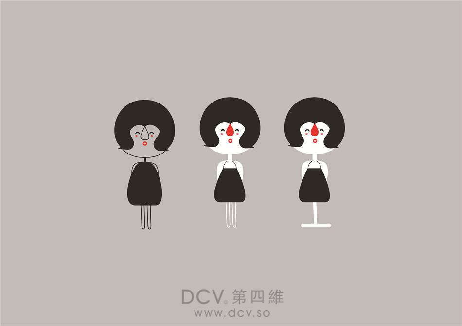 西安轻时尚品牌连锁餐厅-王妈凉皮LOGO及平面VI设计