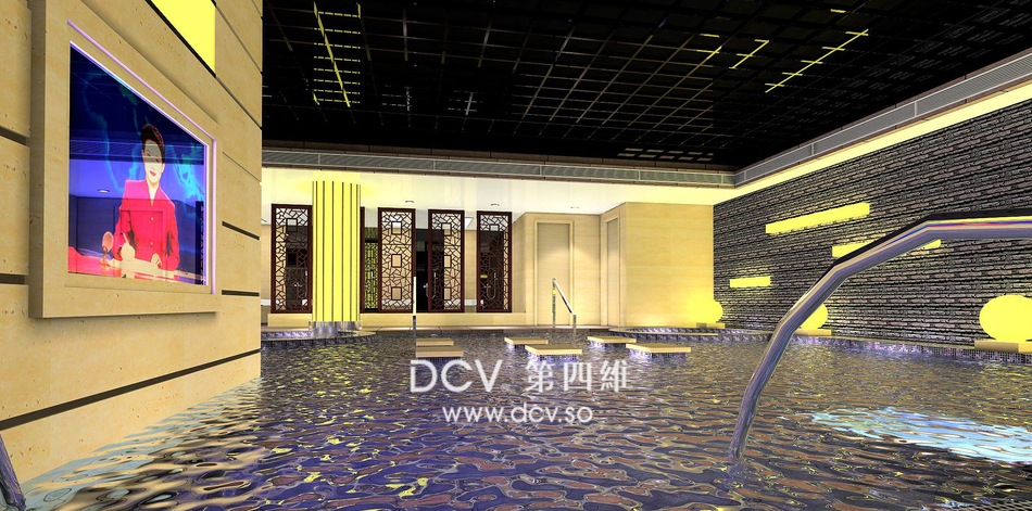 山西-时雨商务酒店洗浴中心设计