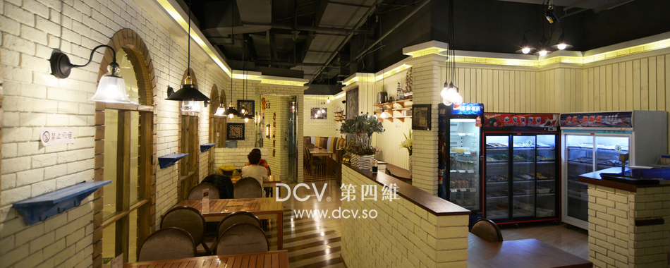 西安-慢生活冷火锅地中海主题餐厅设计