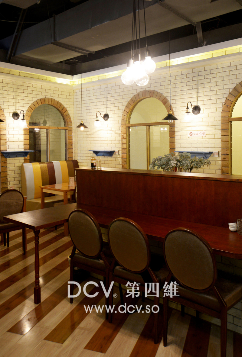 西安-慢生活冷火锅地中海主题餐厅设计