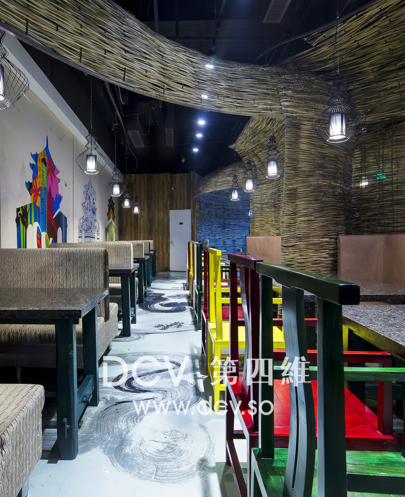 西安-大厨小馆特色主题餐厅设计（万达店）