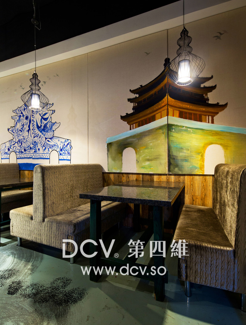 西安-大厨小馆特色主题餐厅设计（万达店）