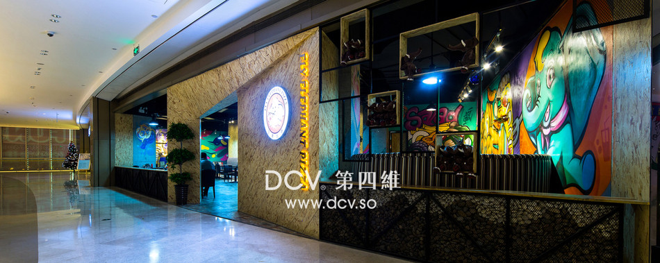 西安-飞象披萨特色主题餐厅设计(金地广场店) 西安-飞象披萨特色主题餐厅设计(金地广场店)