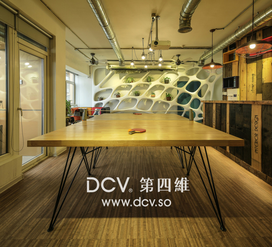 西安-DCV第四维公司办公室多功能厅室内装修设计