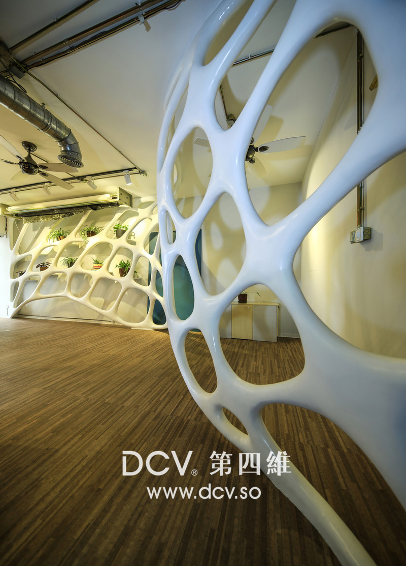 西安-DCV第四维公司办公室多功能厅室内装修设计